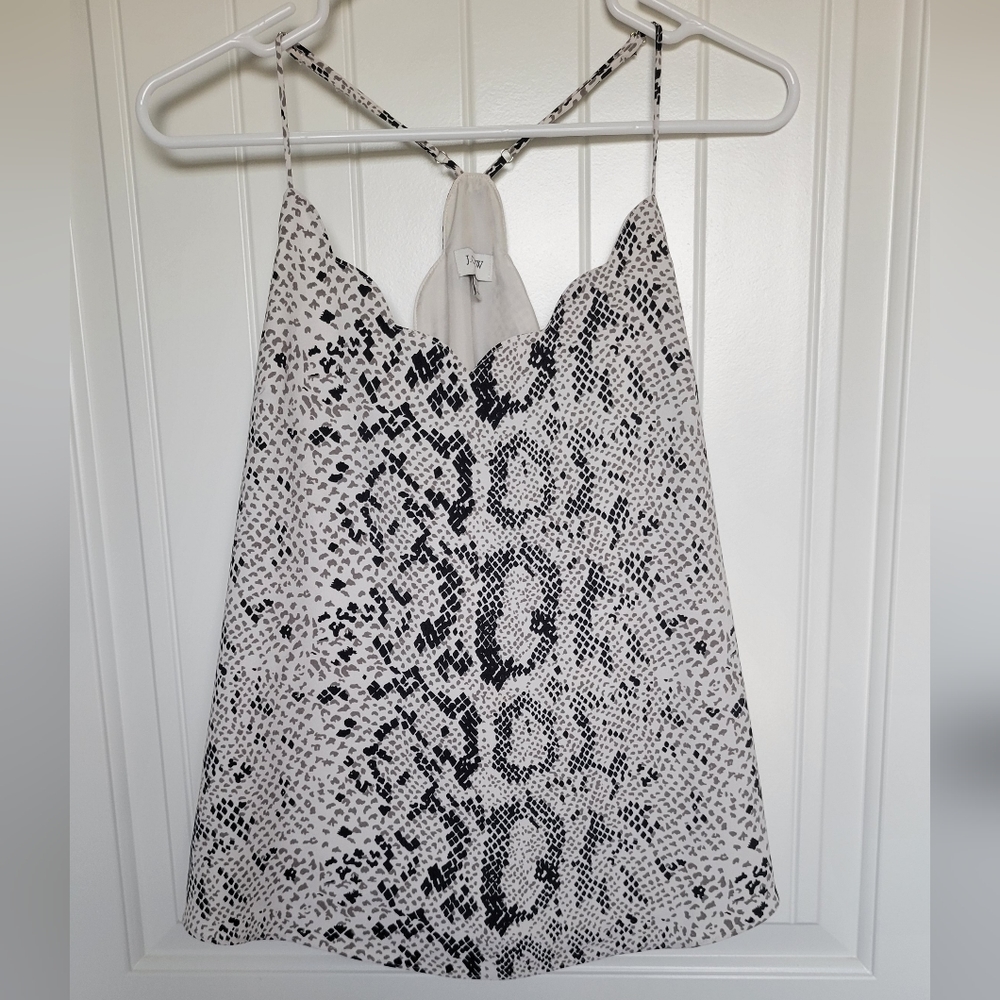 J. Crew factory snakeskin tank top size 8